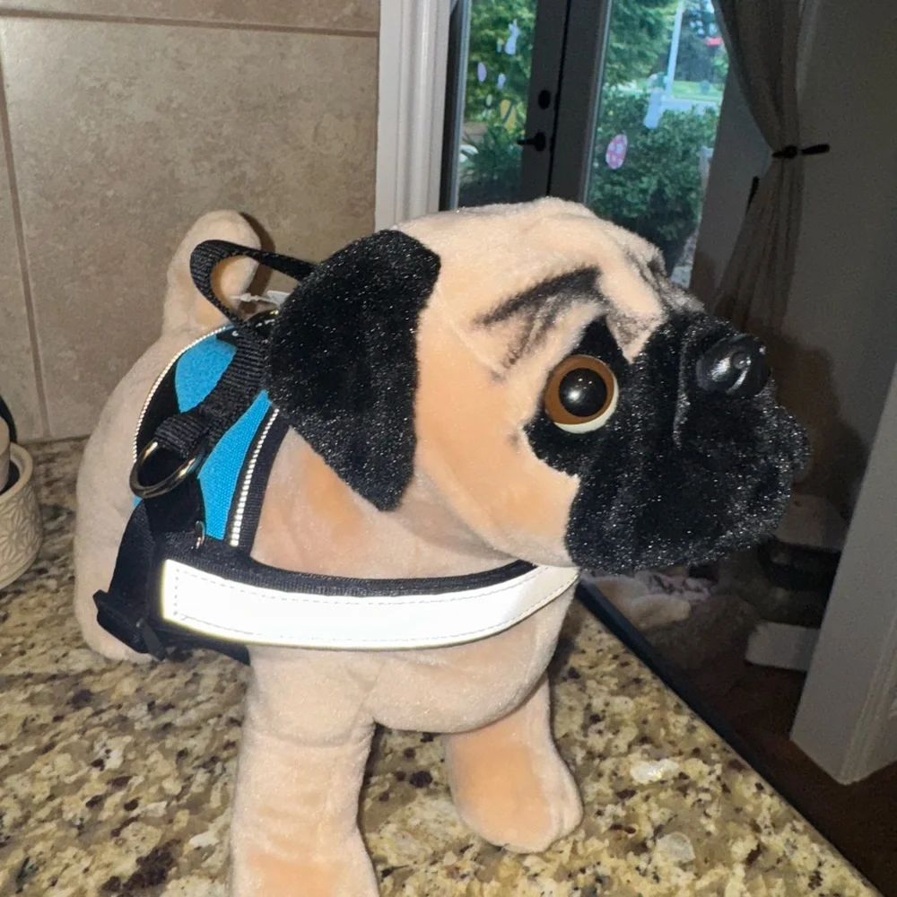 NWT ShawnCo Dog Adjustable No Choke Harness W/3 Leash Clip Reflective Strip - Picture 3 of 7